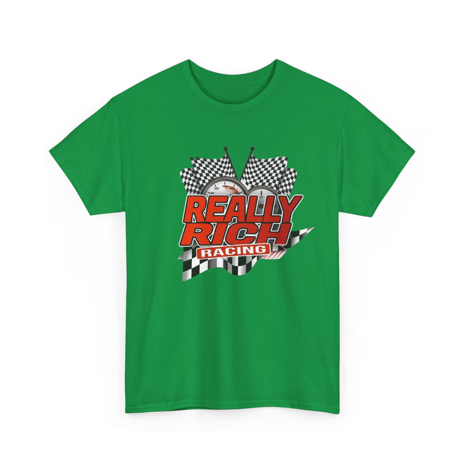 Really Rich Racing (Red) Unisex Heavy Cotton Tee