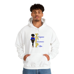 Sigma Gamma Rho Unisex Heavy Blend™ Hooded Sweatshirt