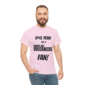 Tampa Bay Buccaneers Football Unisex Heavy Cotton Tee