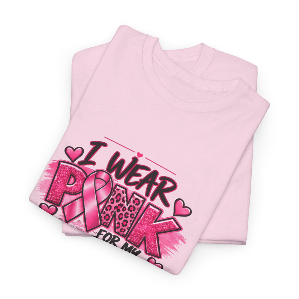 Breast Cancer Awareness Unisex Heavy Cotton Tee