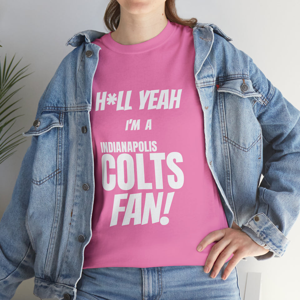 Indianapolis Colts Football Unisex Heavy Cotton Tee