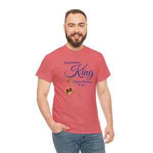 September King Unisex Heavy Cotton Tee