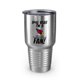 H*ll Yeah I'm A Arizona Cardinals Fan Ringneck Tumbler, 30oz