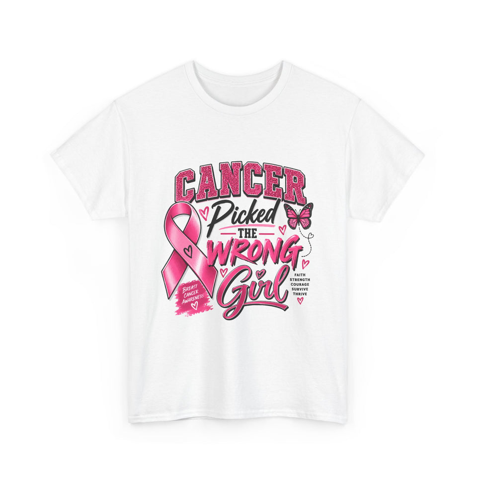 Breast Cancer Awareness Unisex Heavy Cotton Tee