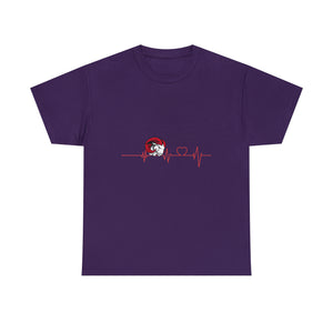 WSSU Heart Beat Unisex Heavy Cotton Tee