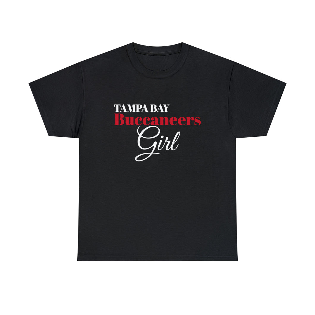 Tampa Bay Buccaneers Girl Unisex Heavy Cotton Tee