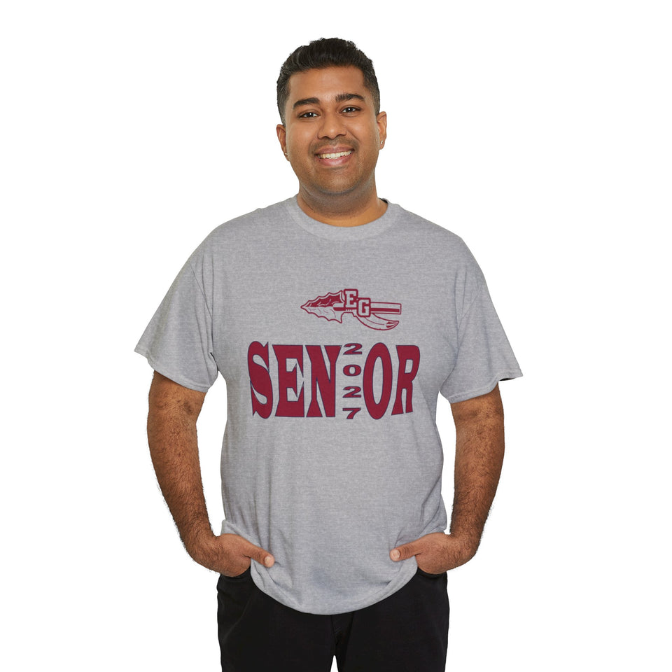 East Gaston HS Senior 2027 Unisex Heavy Cotton Tee