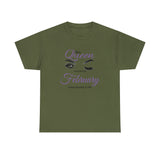 This Queen was Born In February Unisex Heavy Cotton Tee
