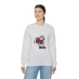 Gardner Webb Mom Unisex Heavy Blend™ Crewneck Sweatshirt