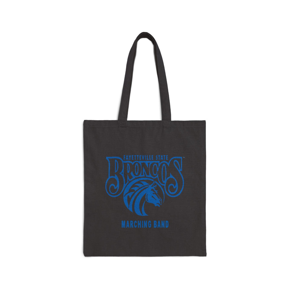 Fayetteville State Marching Band Cotton Canvas Tote Bag
