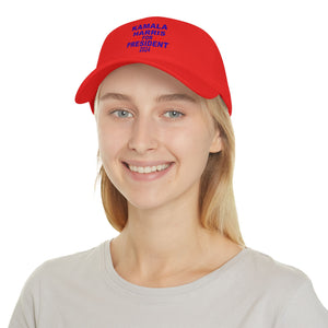 Kamala Harris for President Low Profile Baseball Cap
