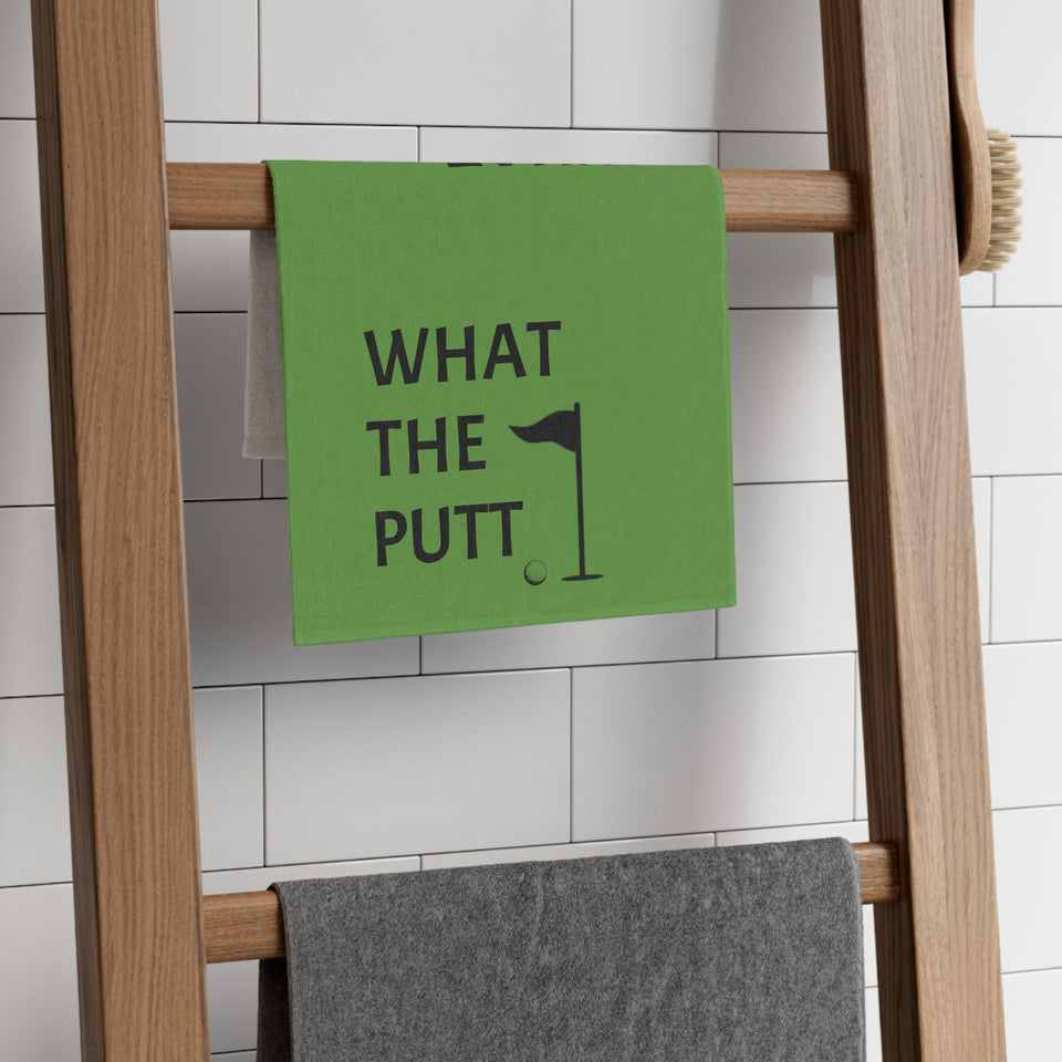 What The Putt Rally Towel, 11x18