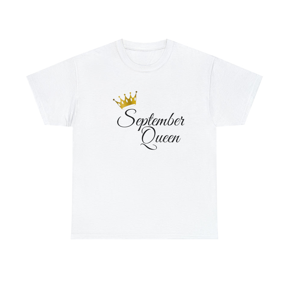 September Queen Unisex Heavy Cotton Tee