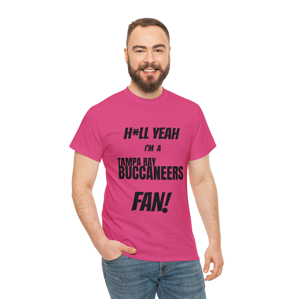 Tampa Bay Buccaneers Football Unisex Heavy Cotton Tee