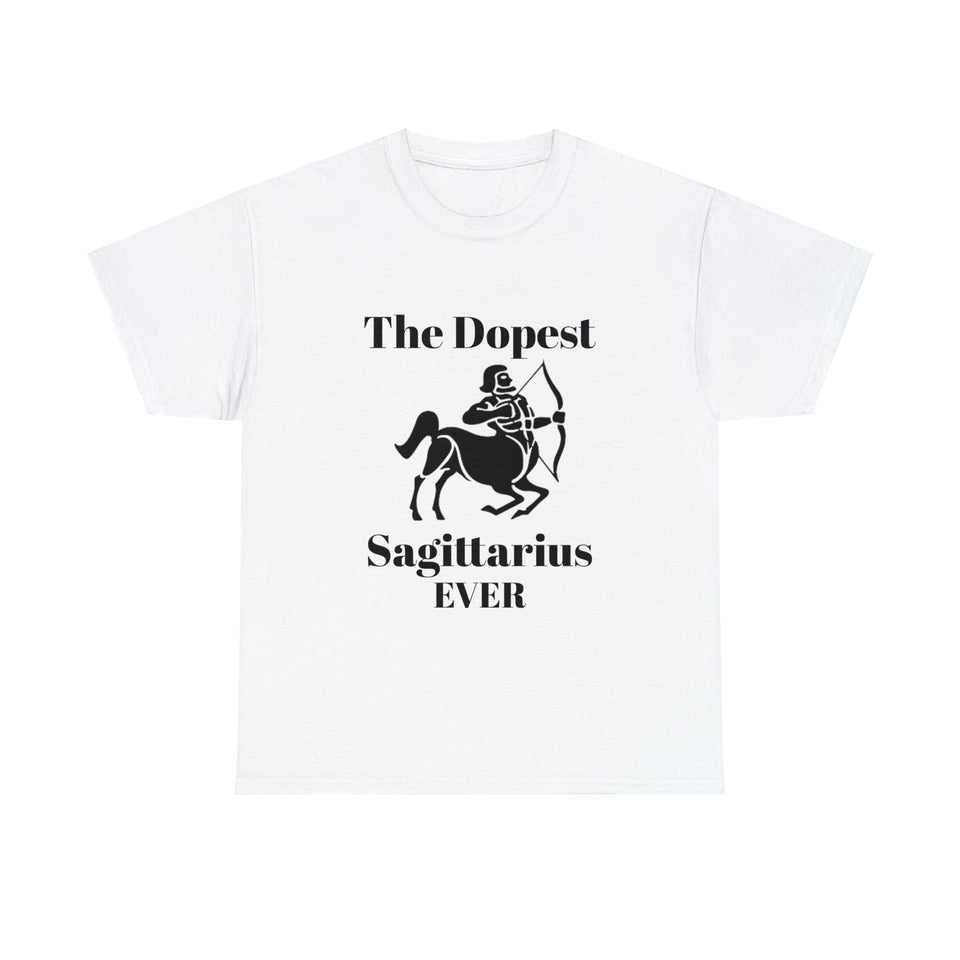 The Dopest Sagittarius Ever Unisex Heavy Cotton Tee