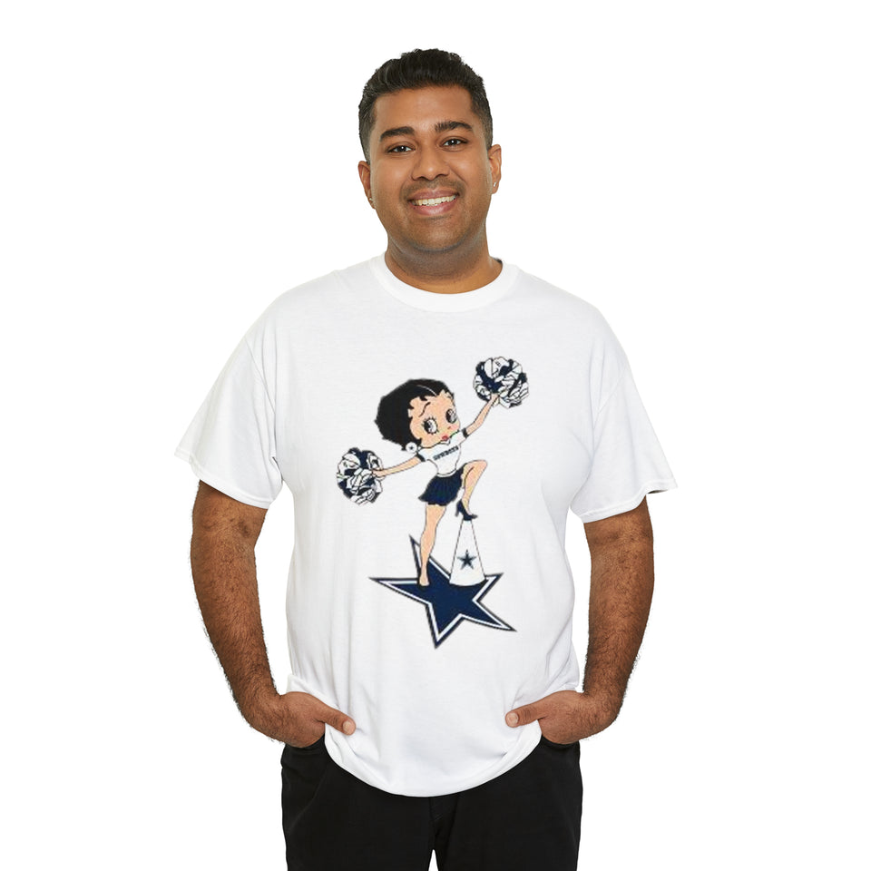 Dallas Cowboys Betty Unisex Heavy Cotton Tee