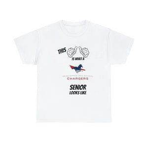 This Is What A Providence Day High School Senior Looks Like Class Of 2024 Unisex Heavy Cotton Tee