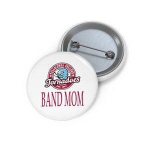 Talladega College Band Mom Custom Pin Buttons