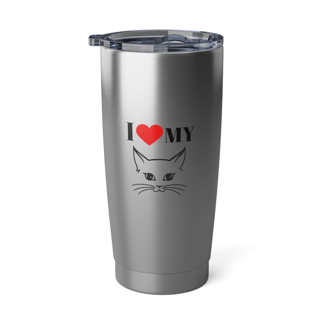 I Love My Cat Vagabond 20oz Tumbler