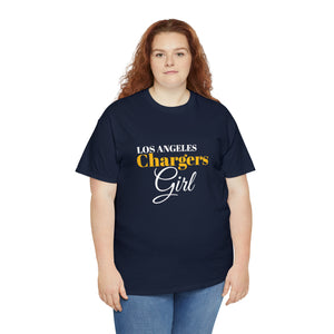 Los Angeles Chargers Girl Unisex Heavy Cotton Tee