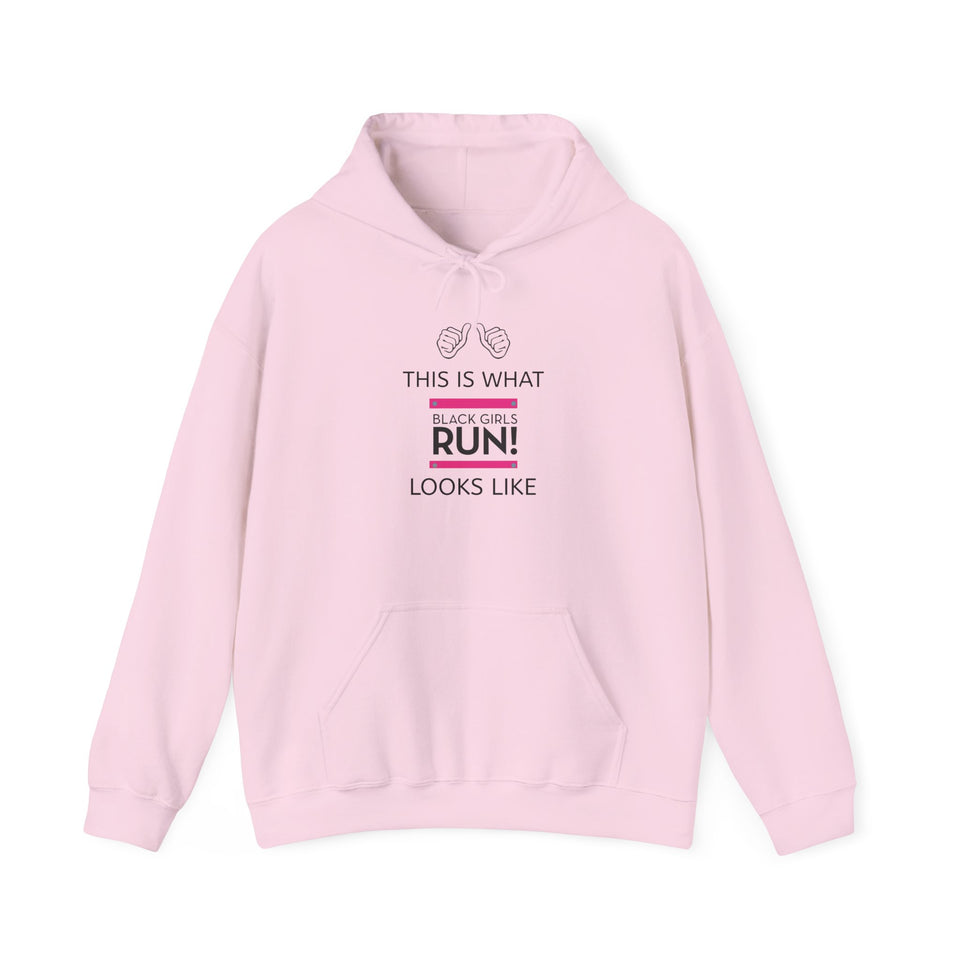 Black Girls Run Unisex Heavy Blend™ Hooded Sweatshirt