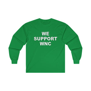 We Support WNC Unisex Ultra Cotton Long Sleeve Tee