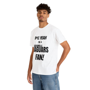 Jacksonville Jaguars Football Unisex Heavy Cotton Tee