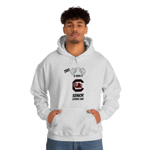 This Is What A South Carolina Gamecocks Senior Looks Like Unisex Heavy Blend™ Hooded Sweatshirt