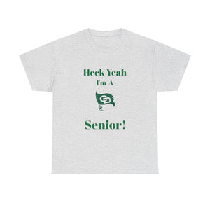 Heck Yeah I'm A Charlotte Country Day High School Senior Class Of 2025 Unisex Heavy Cotton Tee