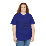 Personality Unisex Heavy Cotton Tee