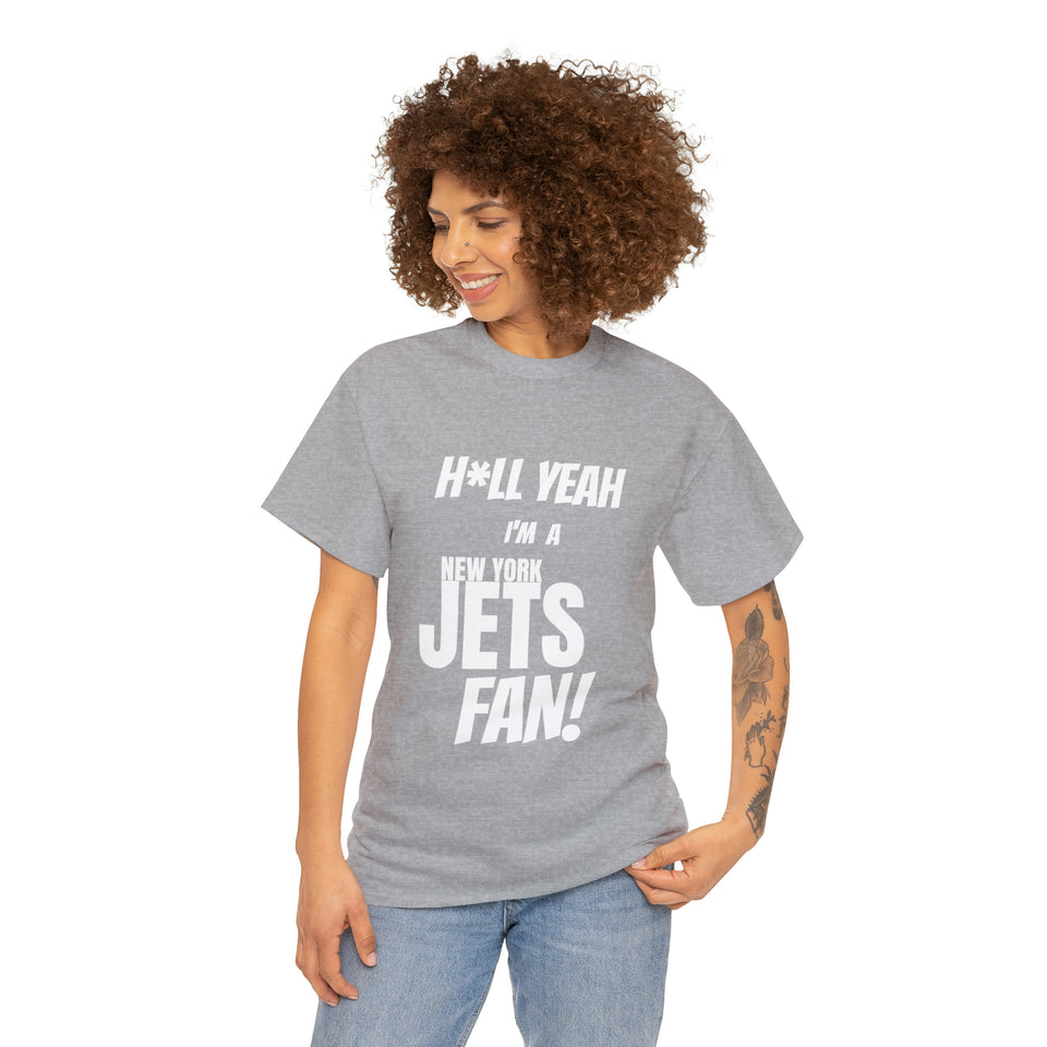 New York Jets Football Unisex Heavy Cotton Tee