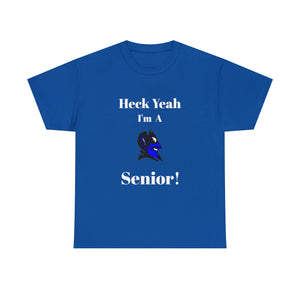 Heck Yeah I'm a Duke Senior Unisex Heavy Cotton Tee