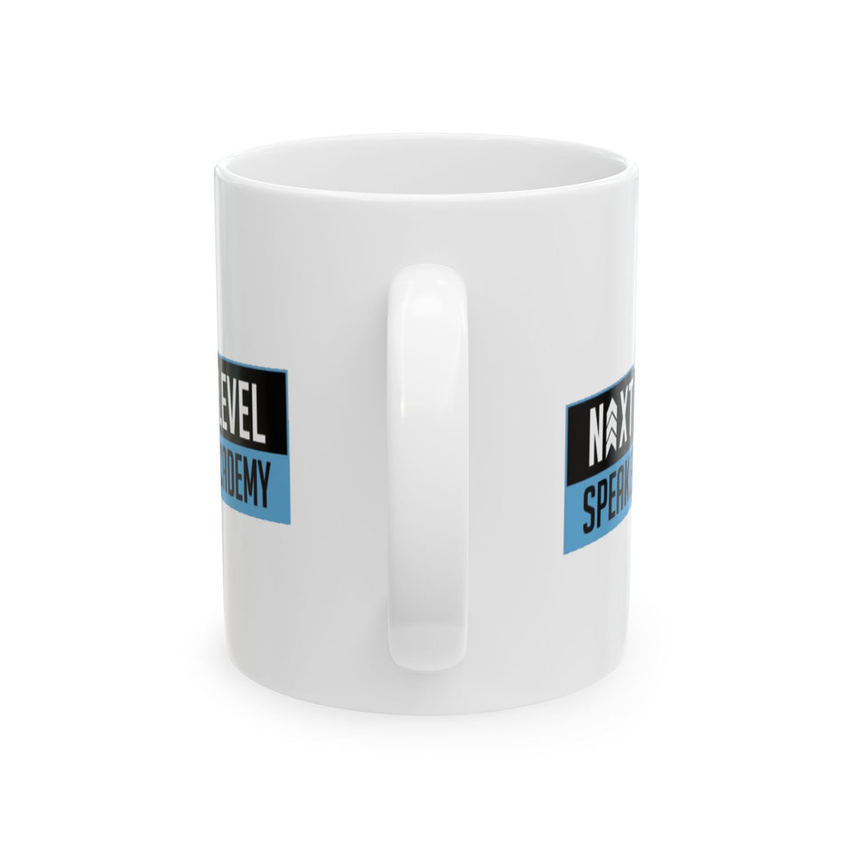 Next Level Speakers Academy Ceramic Mug, (11oz, 15oz)