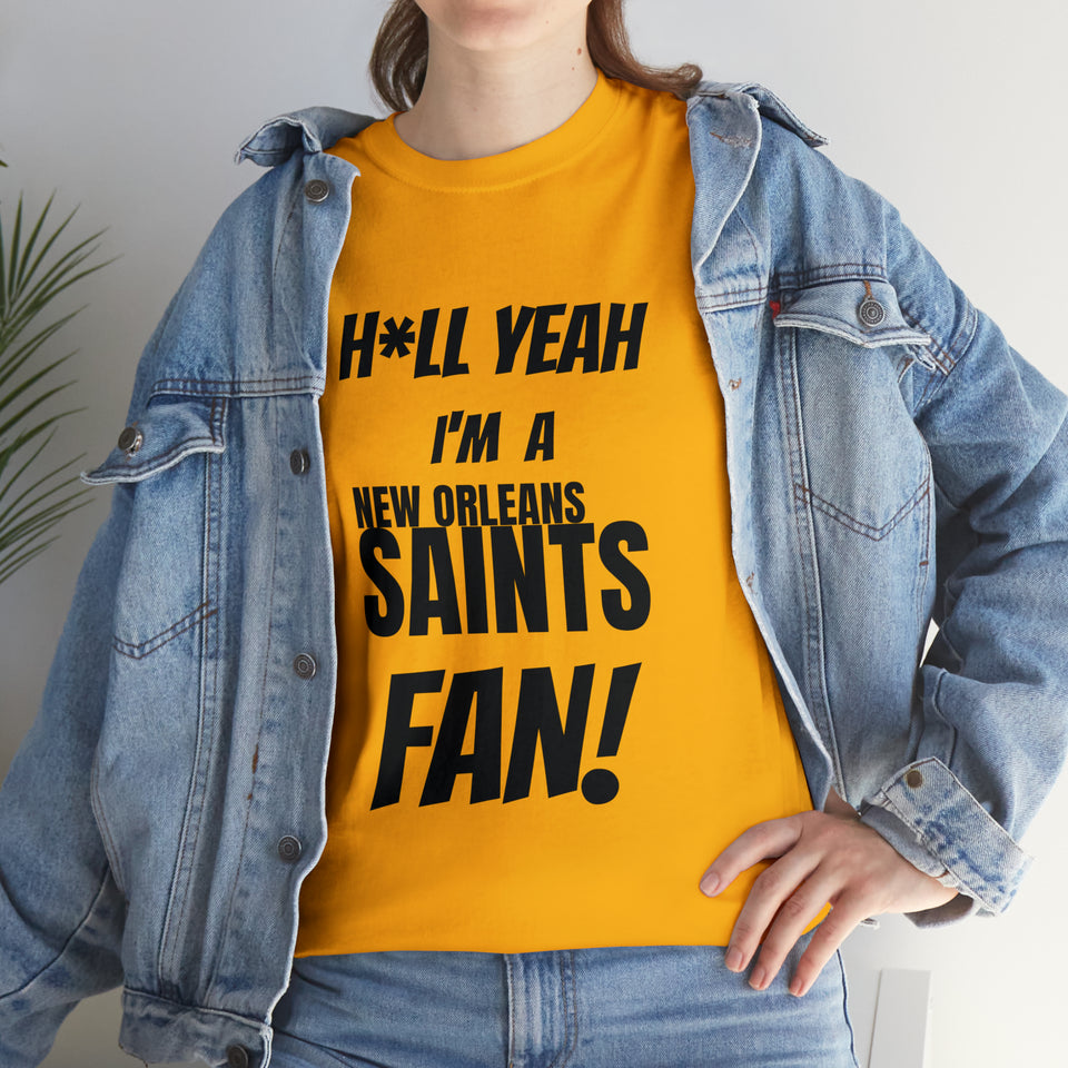 New Orleans Saints Football Unisex Heavy Cotton Tee