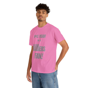 Las Vegas Raiders Football Unisex Heavy Cotton Tee