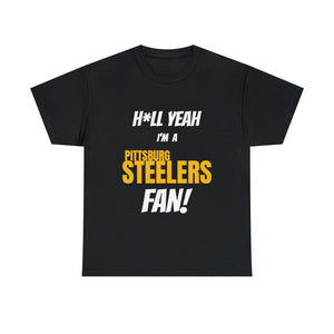 Pittsburgh Steelers Football Unisex Heavy Cotton Tee