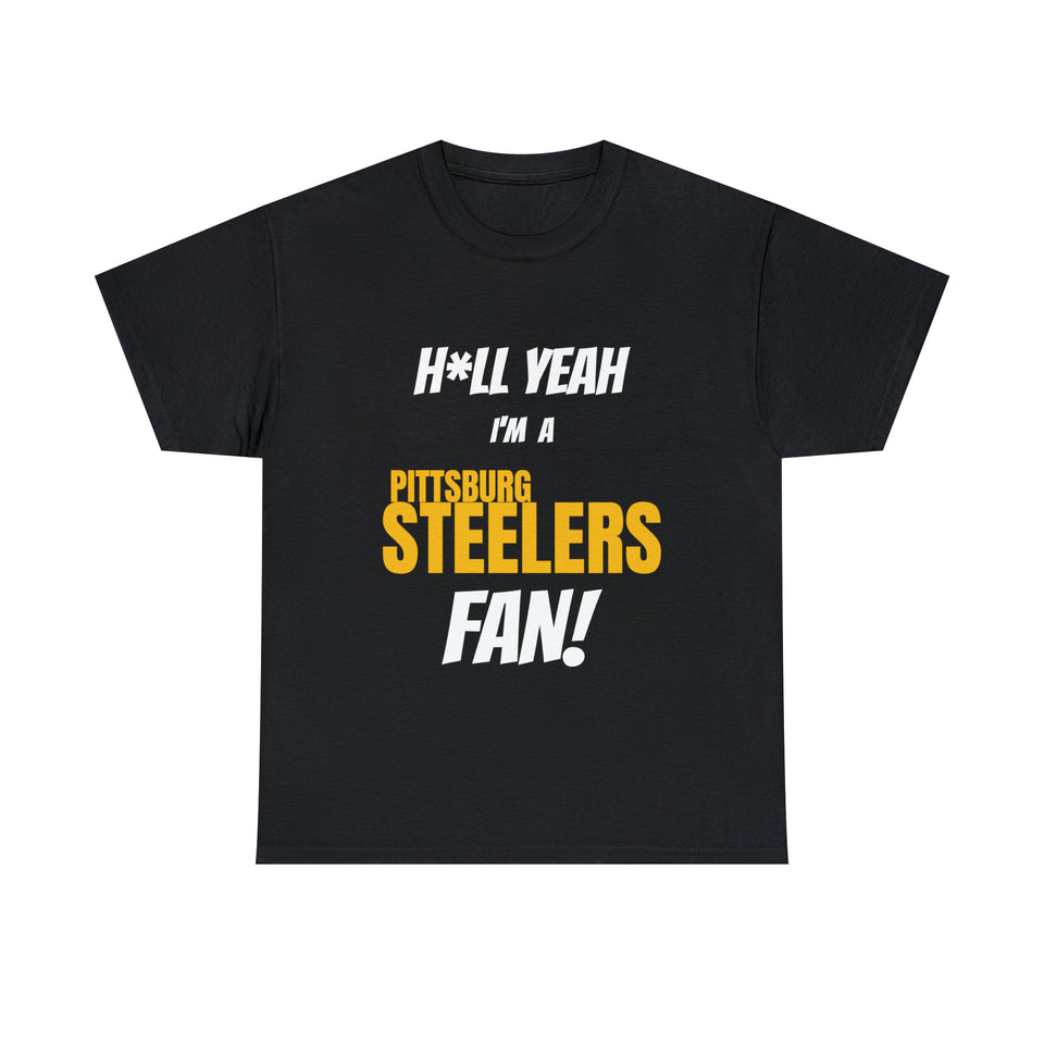 Pittsburgh Steelers Football Unisex Heavy Cotton Tee