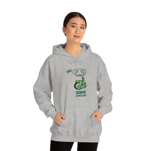 This Is What A UNCC Senior Looks Like Unisex Heavy Blend™ Hooded Sweatshirt