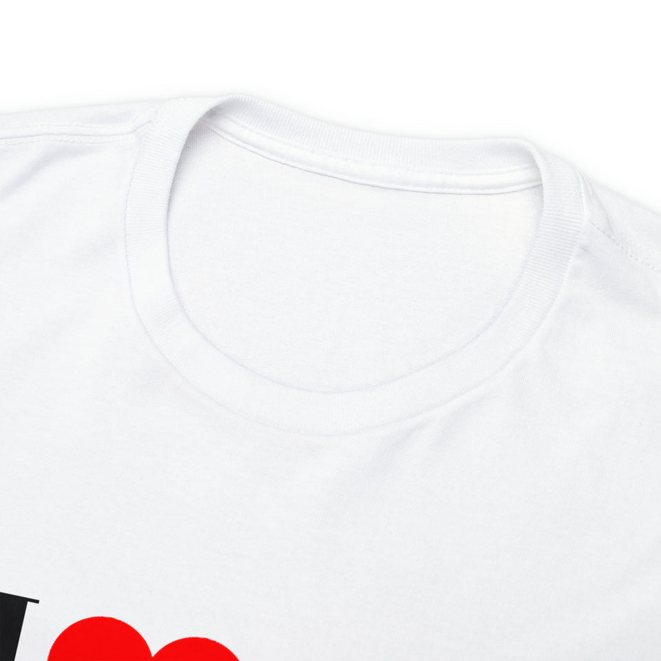 I Love My Cat Unisex Heavy Cotton Tee