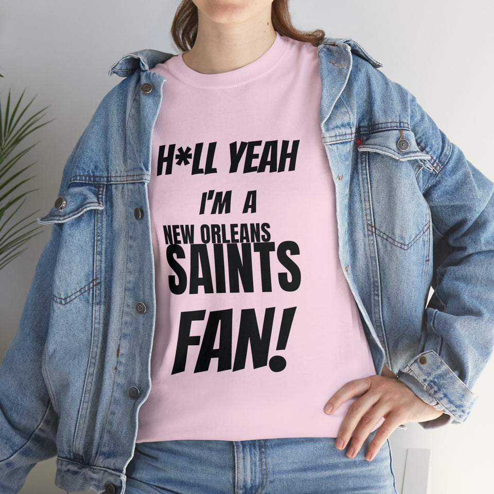 New Orleans Saints Football Unisex Heavy Cotton Tee