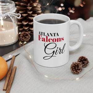Atlanta Falcons Girl Ceramic Mug 11oz