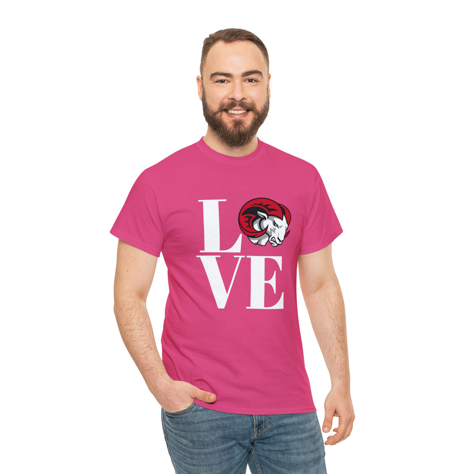 LOVE WSSU Unisex Heavy Cotton Tee