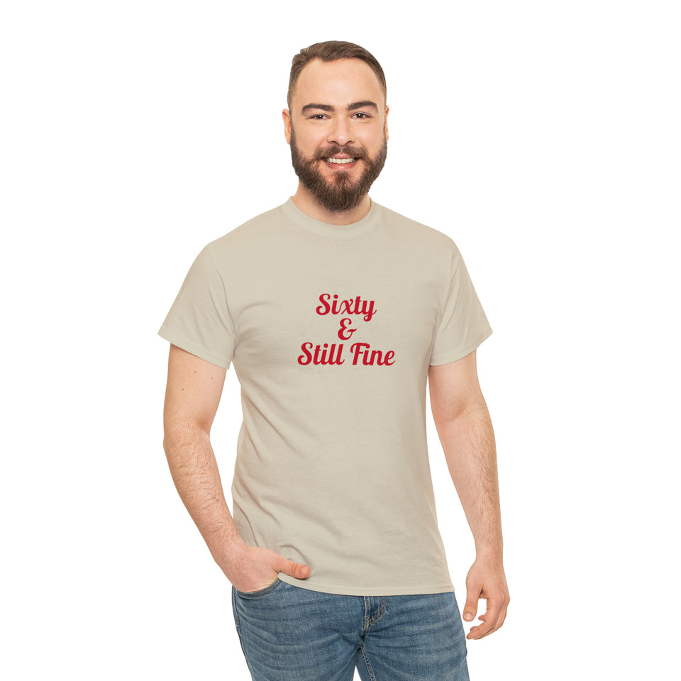 Sixty Unisex Heavy Cotton Tee