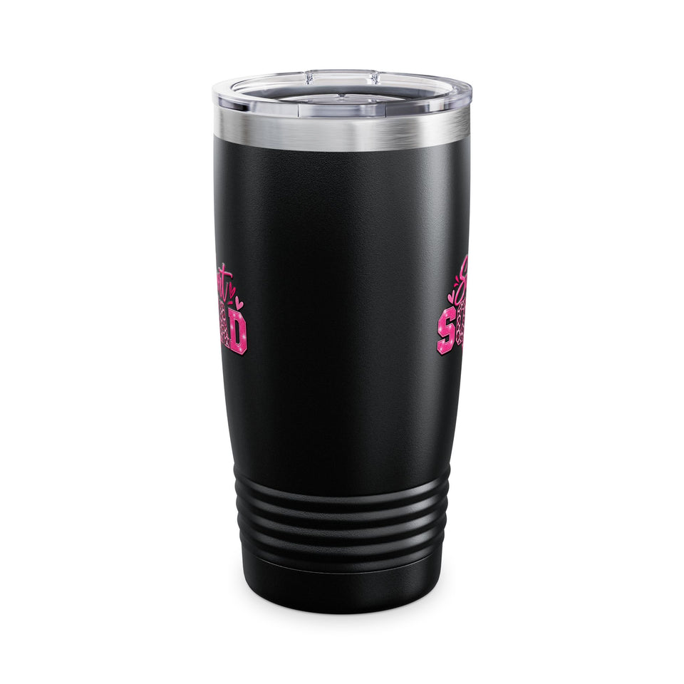 Support Squad Breast Cancer Awareness Ringneck Tumbler, 20oz
