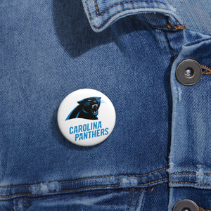 Carolina Panthers Custom Pin Buttons