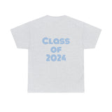 Heck Yeah My Son Is A Chapel Hill Senior Unisex Heavy Cotton Tee