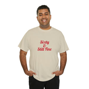 Sixty Unisex Heavy Cotton Tee