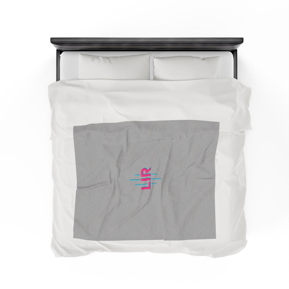 Lifestyle International Realty Velveteen Plush Blanket