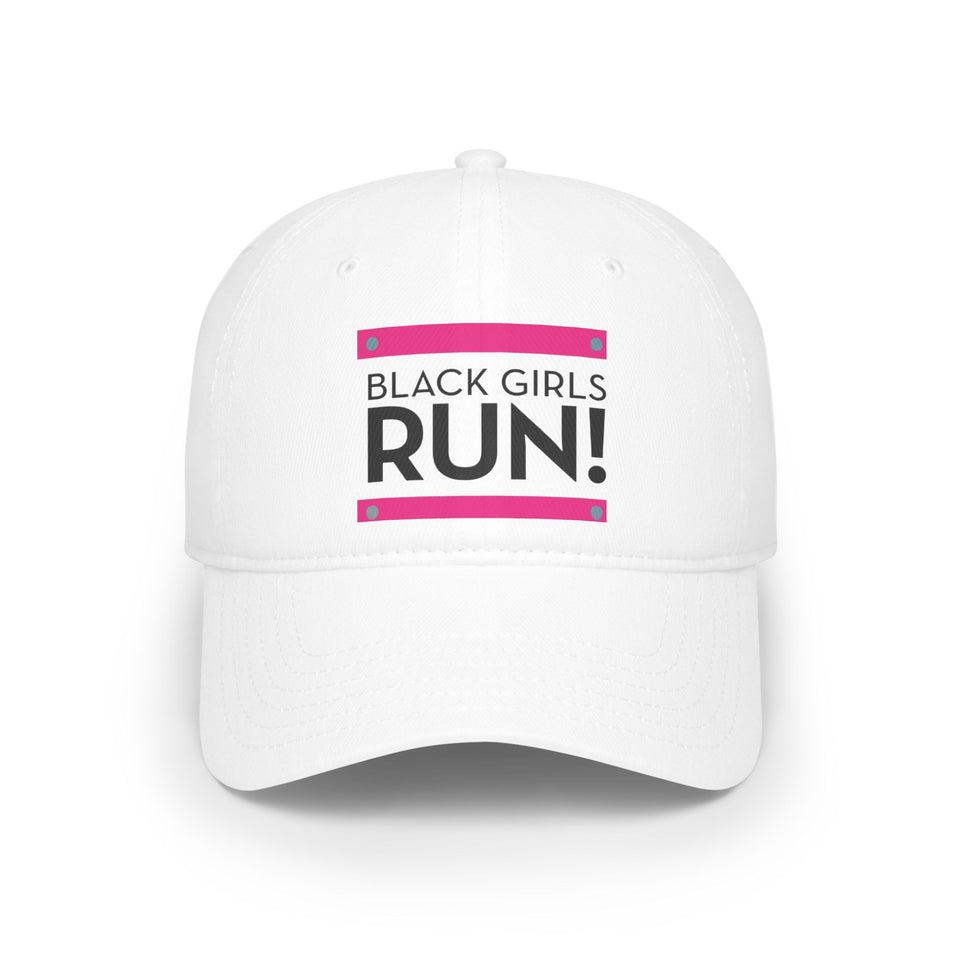 Black Girls Run Low Profile Baseball Cap