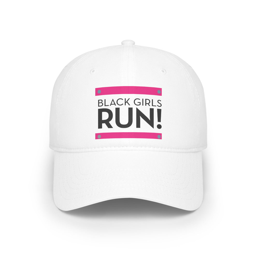 Black Girls Run Low Profile Baseball Cap